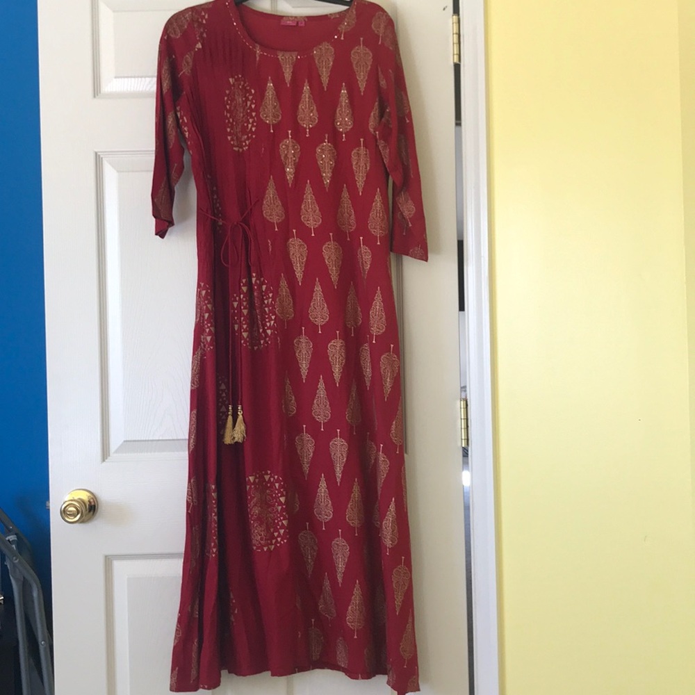 Bollywood Indian Gown Salwar fusion dress